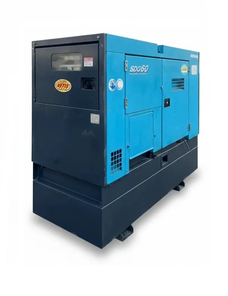 Airman SDG60S | 60 kVA Super Silent  Diesel Generator Powered by Isuzu